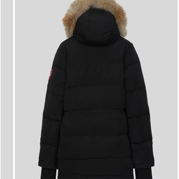 Canada Goose Solaris Parka with Natural Fur-Trim Hood size S - Picture 3 of 8